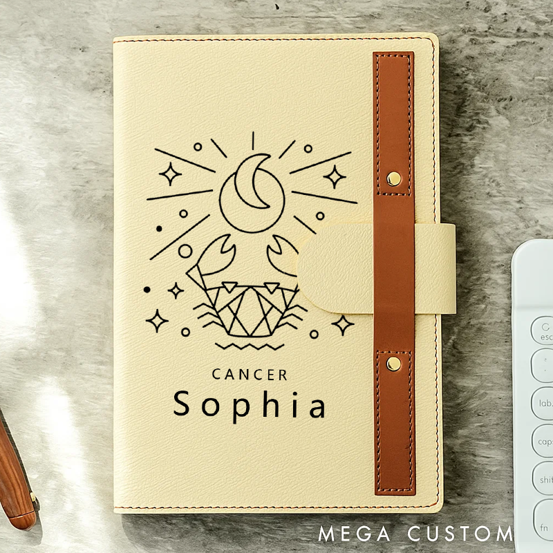 Personalized Astrology Zodiac Journal Astrology Diary Journal With Name Birthday Astrology Gifts