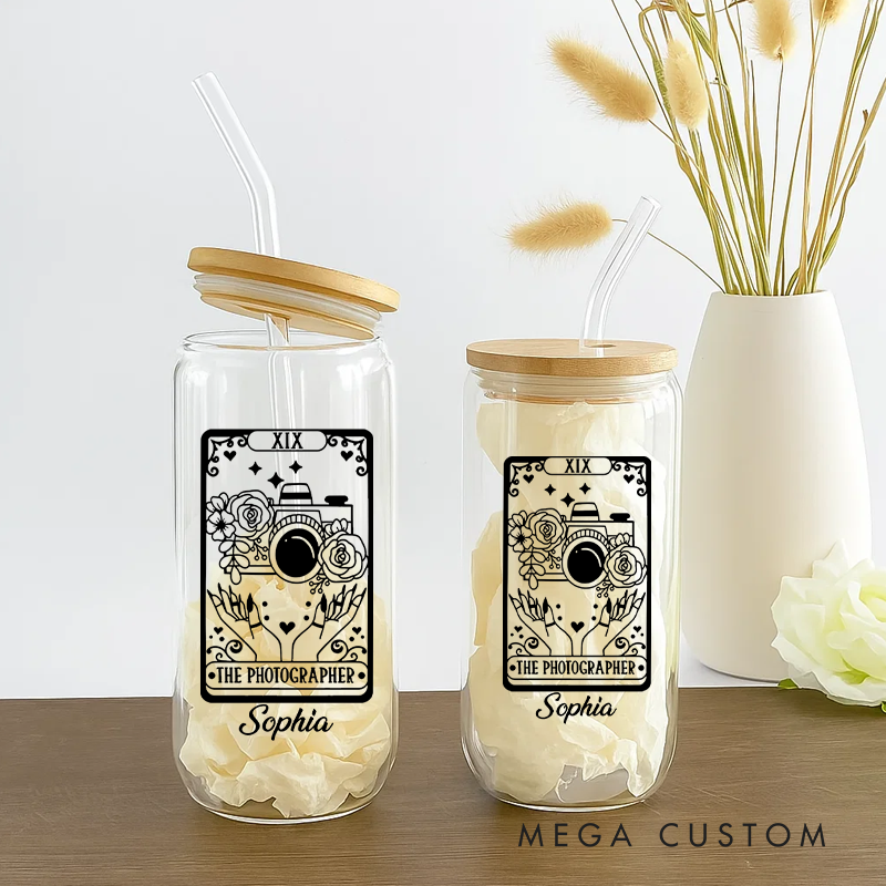 Personalized Photographer Coffee Mug With Caricature From Photo Funny Photographer Gift for Men and Women Photographer Camera Themed Gift Ideas