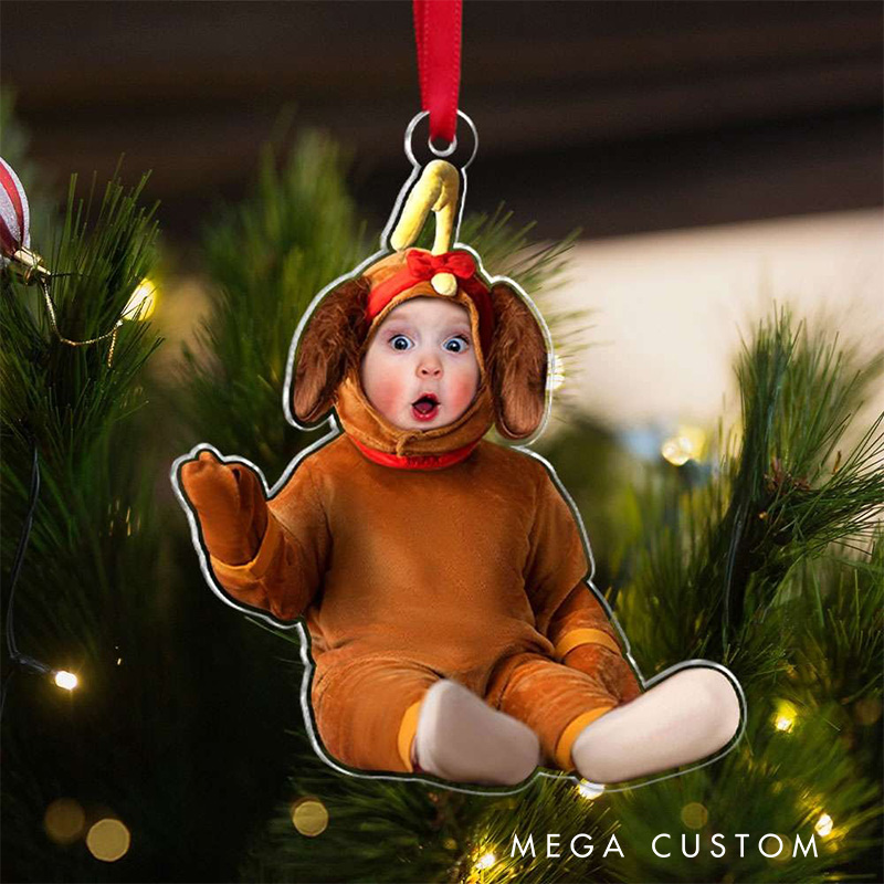 Personalized Funny Costumes Kid Acrylic Ornament Movie Christmas Gift Film Xmas Gift Christmas Decor