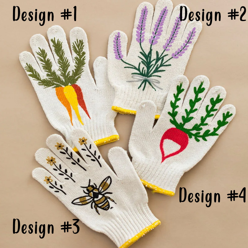 Personalized Lavender Gardening Gloves Flower Work Gloves Gardening Protective Gloves Gardening Lovers Gifts