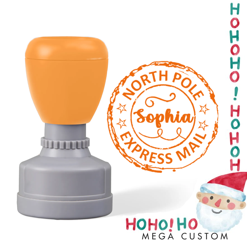 Personalized Santa Letter Seal Stamp Christmas Gift for Kids Christmas Toddler Gifts