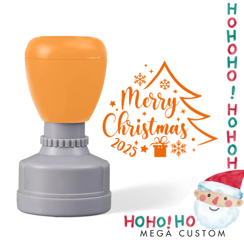 Personalized Christmas Tree Stamp Christmas Gift for Kids Christmas Toddler Gifts