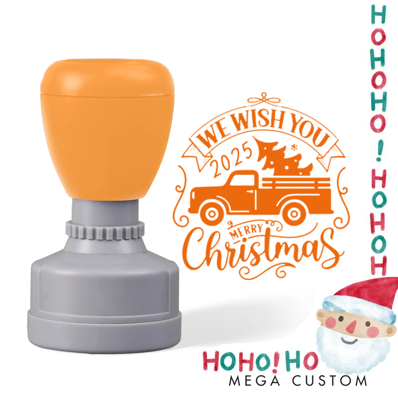 Personalized Merry Christmas Stamp Christmas Gift for Kids Christmas Toddler Gifts