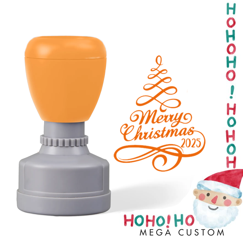 Personalized Cute Christmas Tree Stamp Christmas Gift for Kids Christmas Toddler Gifts