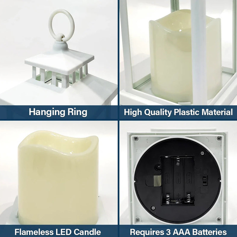 Personalized LED Candle Lantern Custom Photo When You Miss Me Have No Fear Memorial Gift for Loss of Loved One