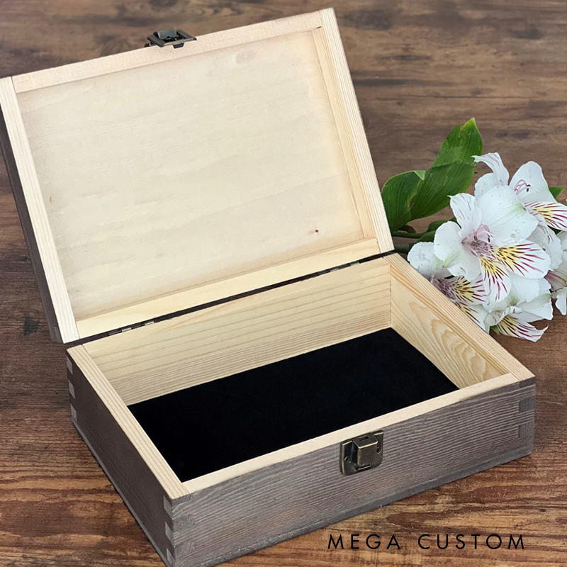 Personalized Hunter Collection Box Engraved Wooden Memory Box Keepsake Box Hunting Gift for Husband Boyfriend