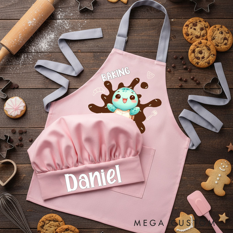 Personalized Colorful Flower Nail Art Adjustable Apron with Name and Pocket Birthday Beauty Salon Opening Gift for Nail Technicians Enthusiasts