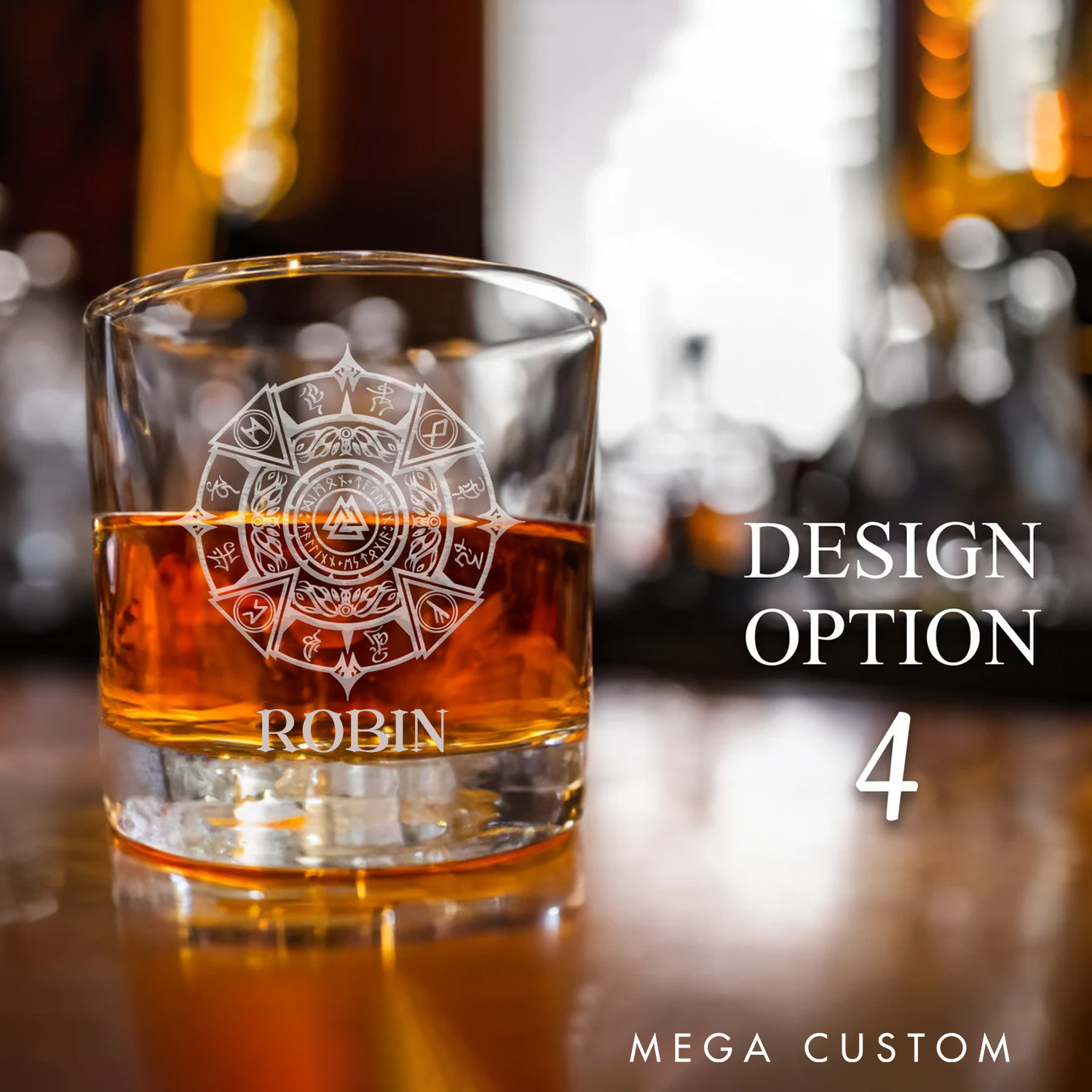 Personalized Gamers Whiskey Glasses Custom Game Lover Whiskey Glass for Role-Playing Game Enthusiasts Gifts