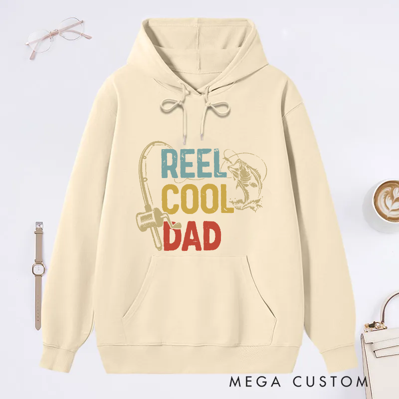 Personalized Funny Fishing Sweatshirt Daddy's Fishing Buddy Hoodie Fathers Day Gift Comfortable Gift for Dad Grandpa Fishing Lovers Perfect for Father’s Day or Outdoor Adventures