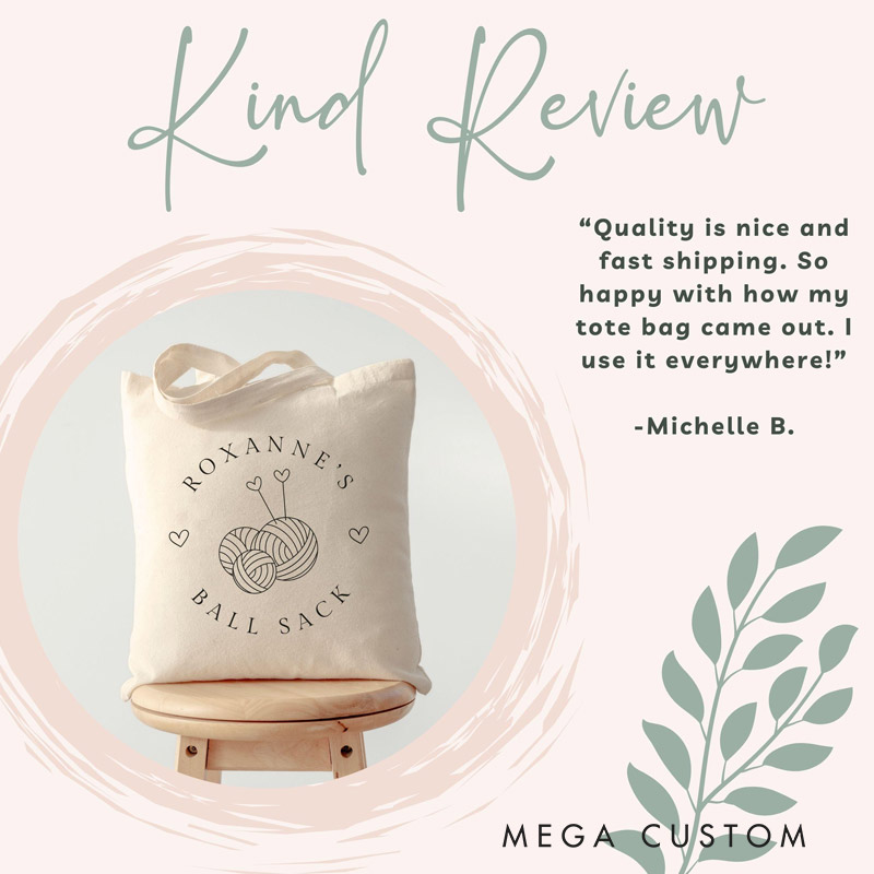 Personalized Knitting Tote Bag Gift For Crocheter Custom Tote Bag Yarn Tote Bag Funny Craft Quote Bag Yarn Lover Gift Knitter Tote Bag