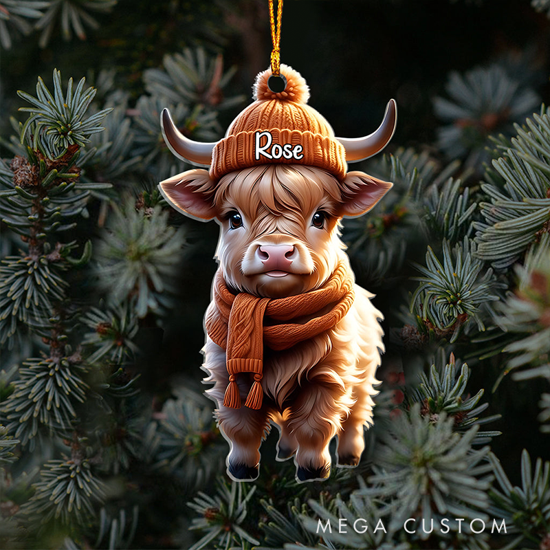 Personalized All I Want For Christmas Ornament