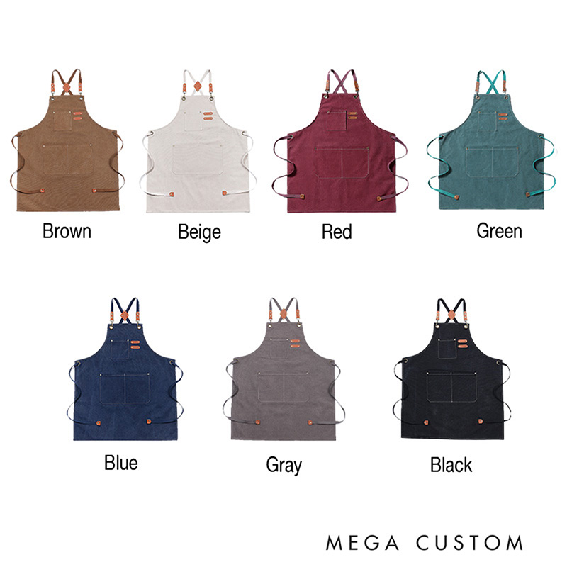 Personalized Embroidered Hunters Apron Custom Deer Logo Hunting Lovers Apron Gift for Hunter Outdoor Lover