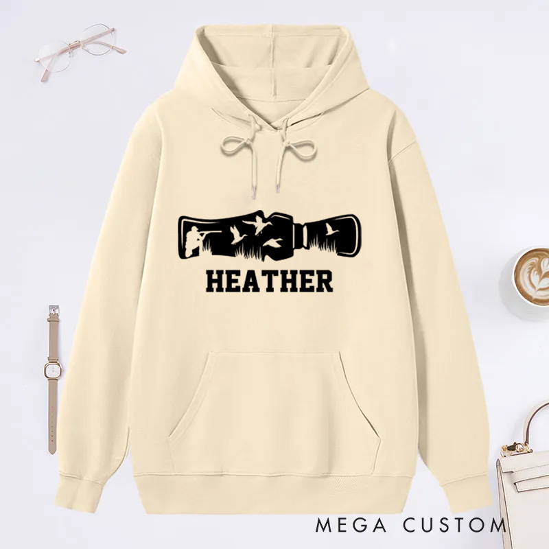 Personalized Duck Hunting Sweatshirt Duck Hunter Sweatshirt Hunting Season Sweatshirt Adventure Duck Sweatshirt Hunting Lover Gift