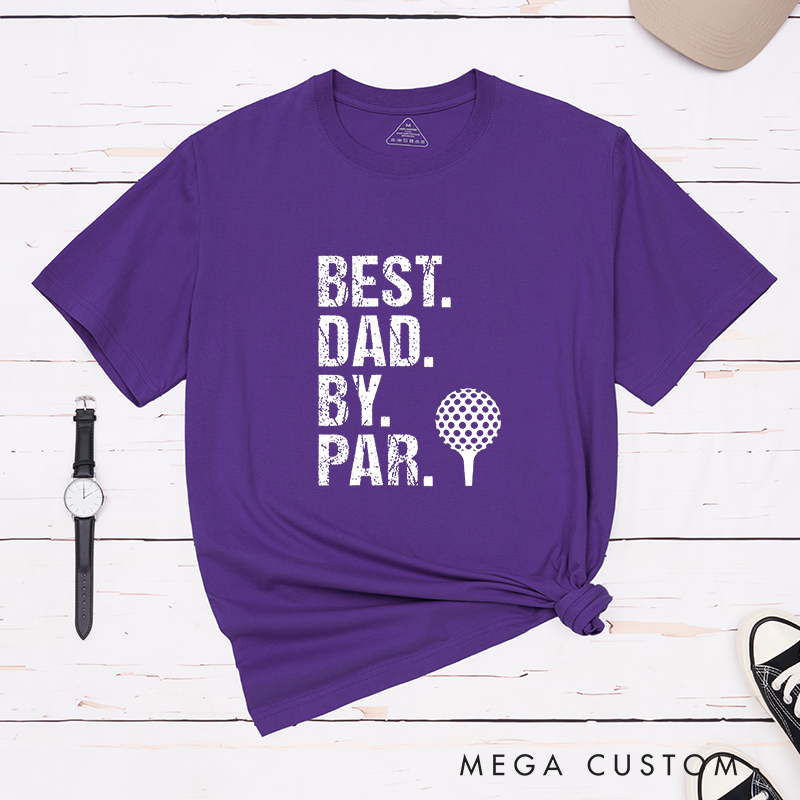 Personalized Golf T-Shirt Customizable Text Gift for Golfers and Fans