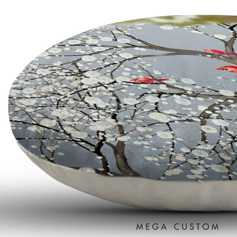 Personalized Heart Shaped Pillow Custom Photo When You Miss Me Pillow Remembrance Gift for Loss of Loved One Sympathy Gift