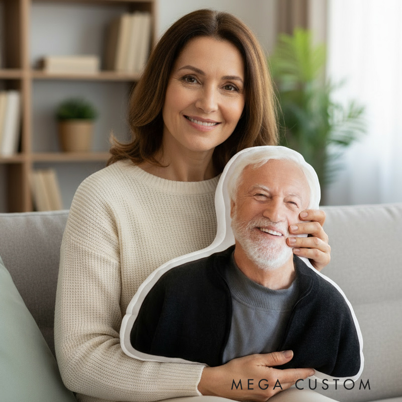 Personalized Photo Pillow Custom Double Sided Pillow Memory Pillow Memorial Gift Bereavement Gift Sympathy Gift for Loss of Loved One