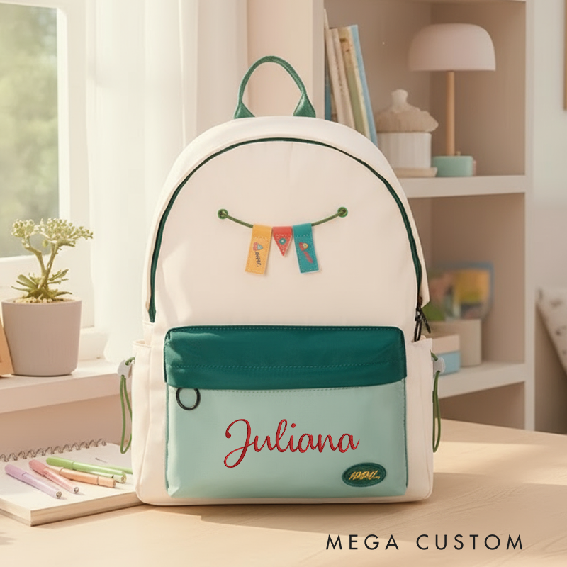 Personalized Kids Backpack Embroidered Backpack with Name Toddler Book Bag Gift Children's School Bag for Girls Boys Kids Preschool Backpack