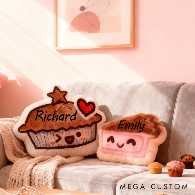 Personalized Sweetheart Bakery Cushions Pillow Graphic 3D Print Pillow with Name for Baking Lovers and Couple