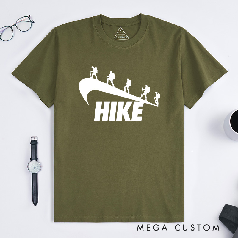 Personalized Funny Hiking Parody T-Shirt Adventure Outdoor Mountain Climber Gift