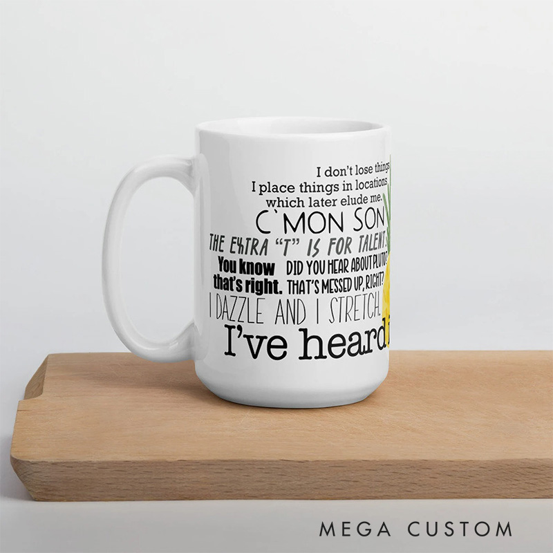 Personalized TV Show Quotes Mug TV Show Mug Movie Lover Gift for Friend Birthday Gift