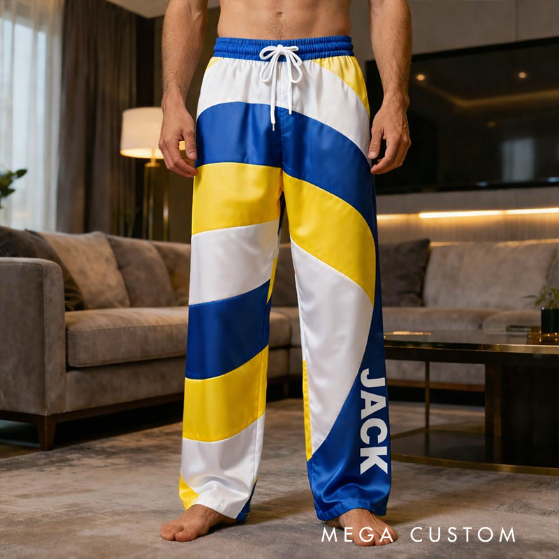 Personalized Volleyball Lounge Pants with Custom Name for Ultimate Comfort