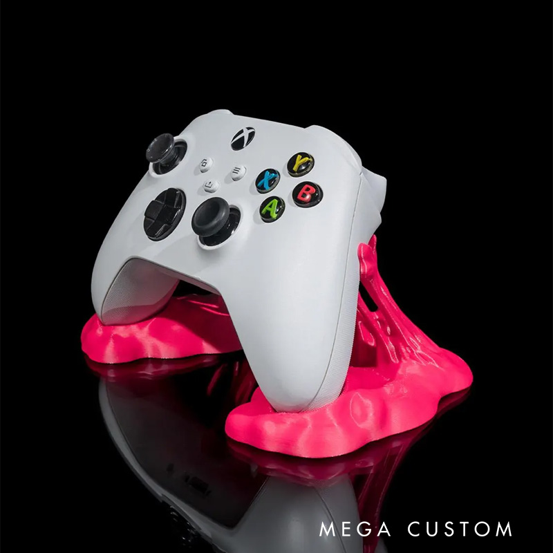 Personalized Spooky Slime Game Console Controller Stand for PS5 And Xbox Series Game Controllers Holder Gamer Gift 3D Printed Gift for Game Lovers