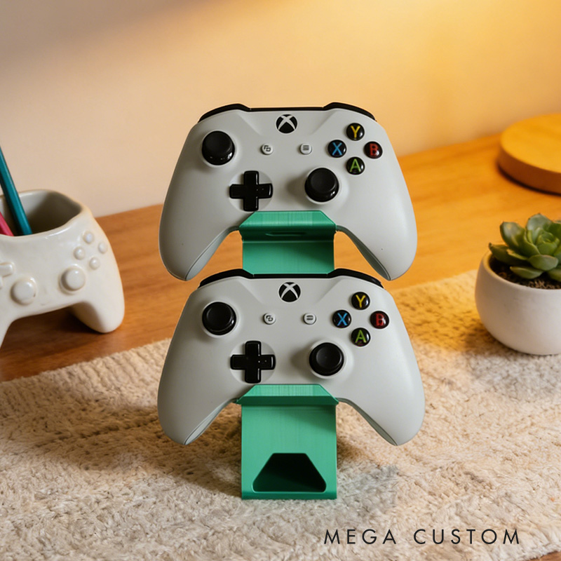 Personalized Game Console Controller And Headphone Stand Universal Controller Stand 3D Printed Gift for Game Lovers