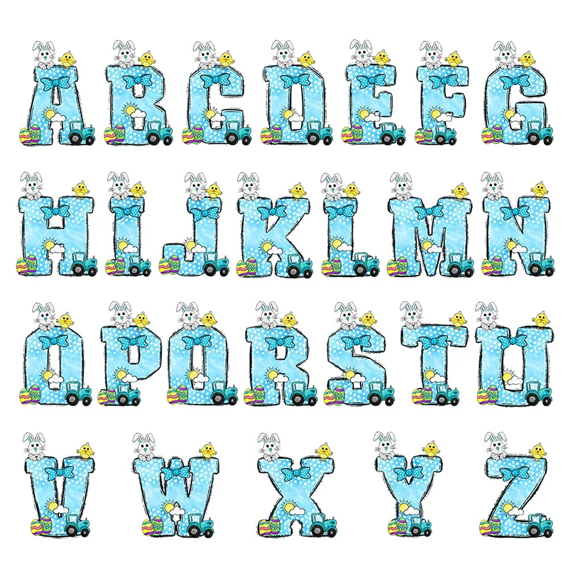 Personalized Face Photos Easter Bunny Alphabet Blanket Polka Dot Blanket with Name Initial Flannel Sherpa Soft Bed Couch Throw Easter Gift for Kids
