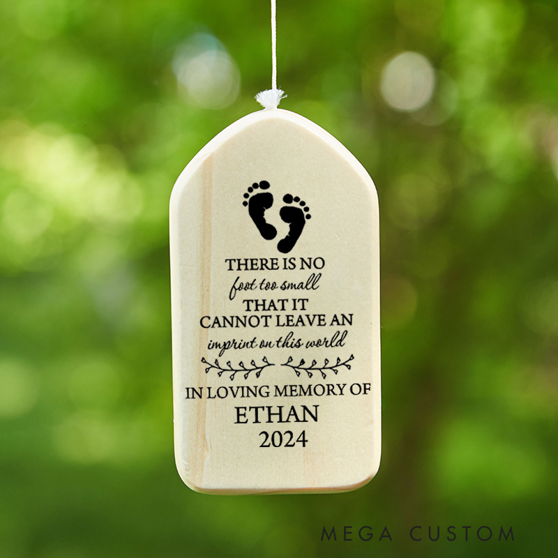 Personalized Memorial Wind Chime Loss of Child Gift Loss of Baby Miscarriage Stillborn Gift Child Bereavement Gift Infant Sympathy Gift