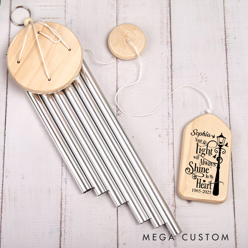 Personalized Wind Chimes Memorial Tribute In Loving Memory Of Wind Chime In Memory Of Loved One Remembrance Wind Chine