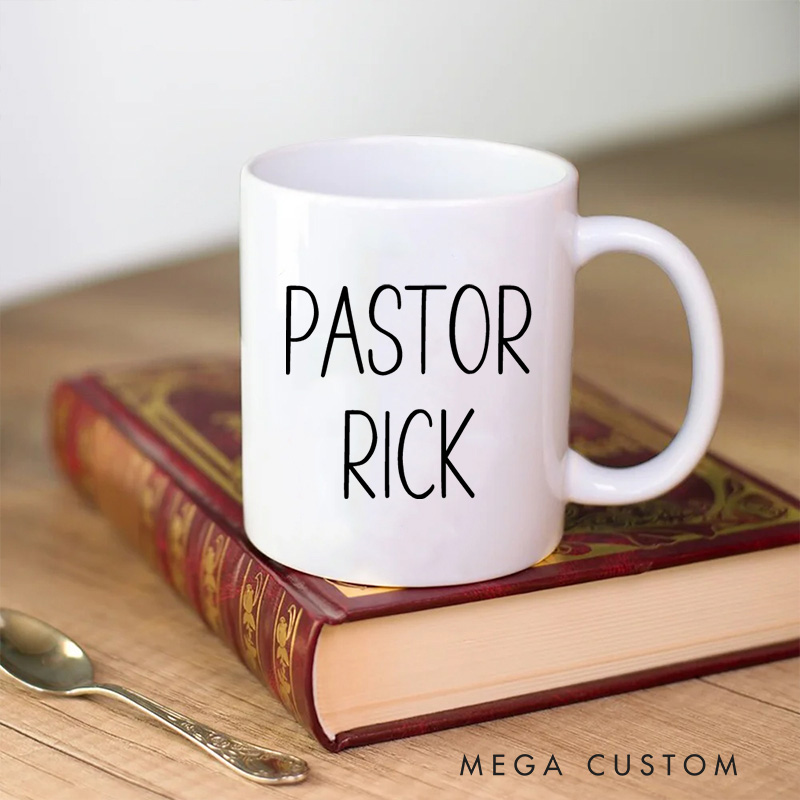 Personalized Half Hood Half Holy Ceramic Mug with Name Custom Coffee Cup Scripture Mug Bible Verse Mug Jesus Gift Funny Christian Gift Religious Gift 