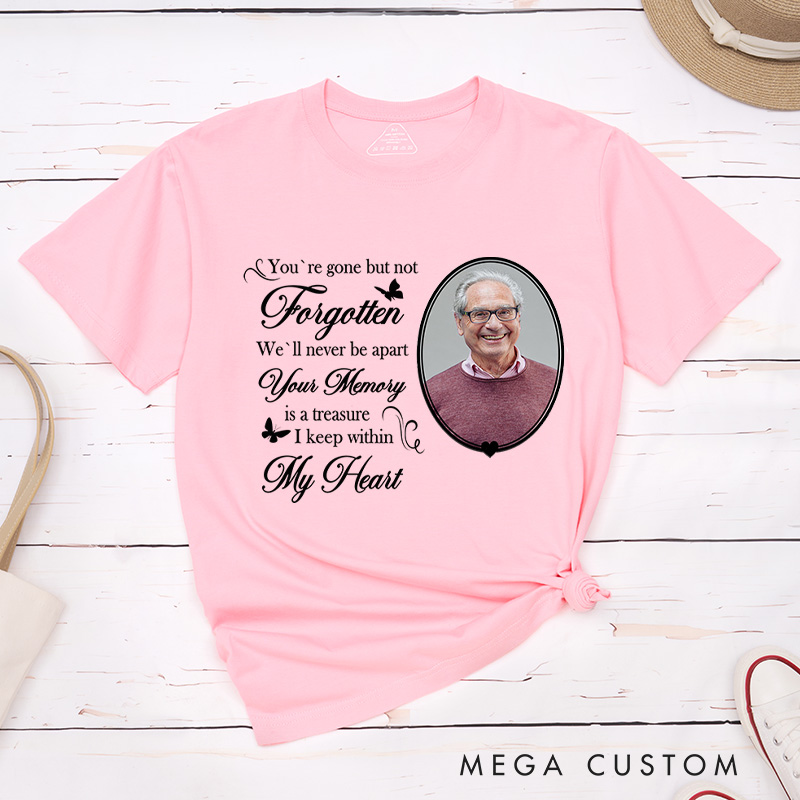 Personalized in Memory Of A Lost Loved One Shirt Custom Name And Dates Rip Shirt Rest in Heaven Tees Sympathy Gift Funeral Keepsake