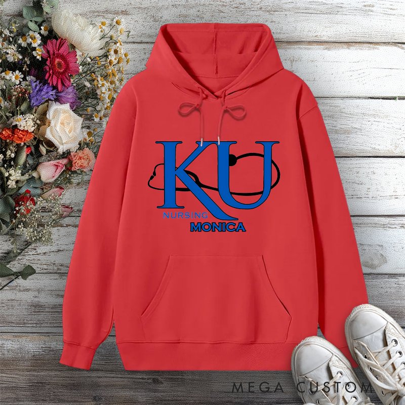Personalized Hoodies for Nurse KU Nursing Excellence in Care Design Hoodies International Nurse Day Gift