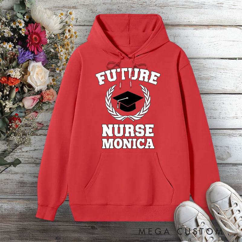 Personalized Hoodies for Nurse Future Nurse Design Hoodies International Nurse Day Gift