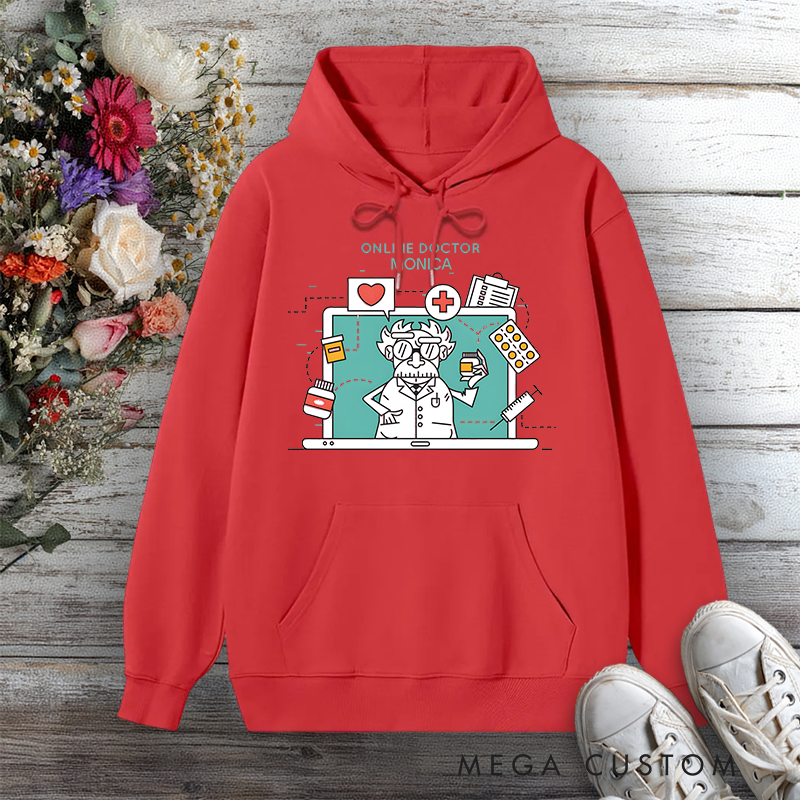 Personalized Hoodies for Nurse Online Doctor Design Hoodies International Nurse Day Gift