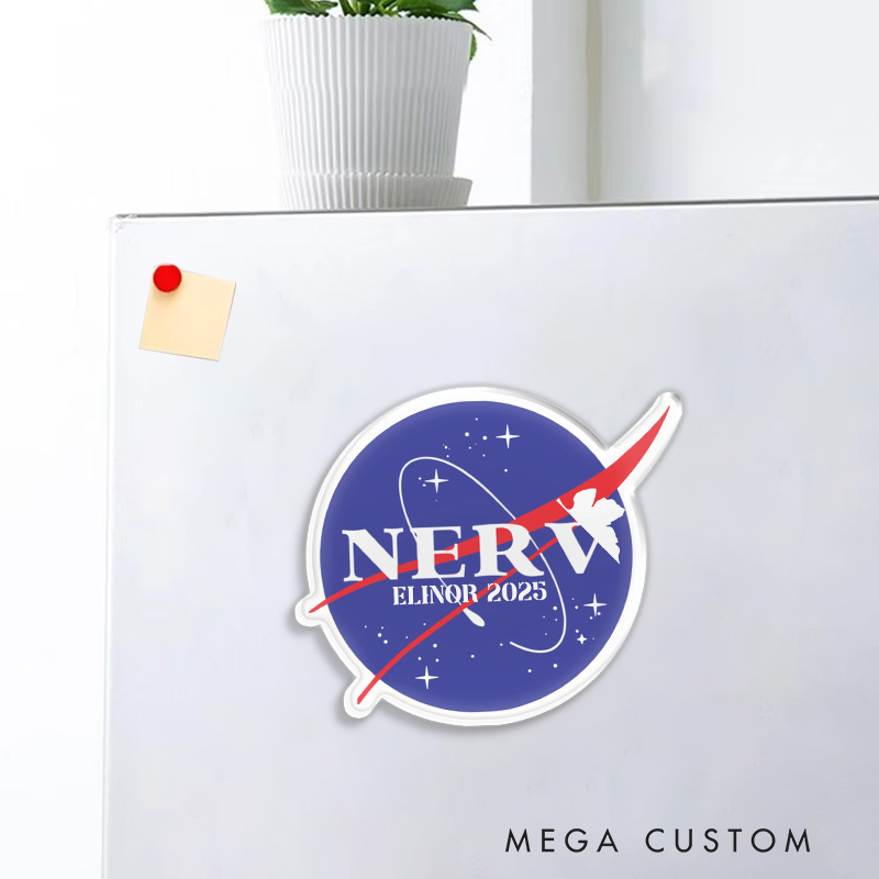 Personalized 90s Anime Spaceflight Fridge Magnets Japanese Mecha Anime Series Manga Magnets Comic Fridge Decal for Anime Lovers