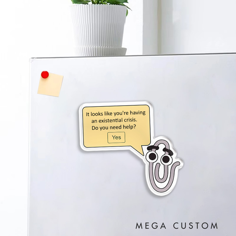 Personalized Paper Clip Company Funny Fridge Magnets Daily Grind TV Series Magnets Movie TV Show Fan Fridge Decal