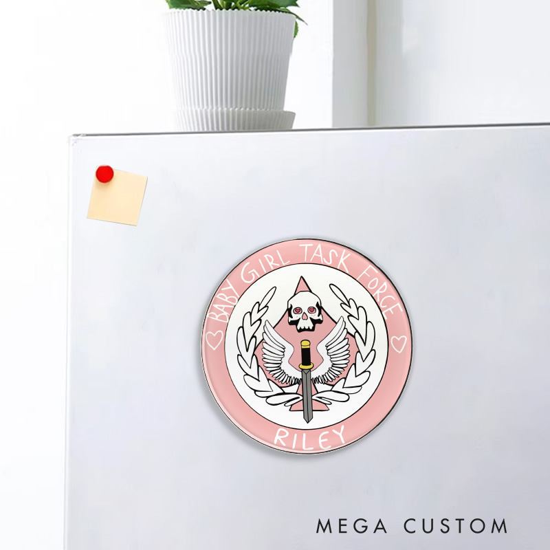 Personalized Girl Modern War of Duty Sign Fridge Magnets Video Game Magnets Geek Gaming Nerd Fridge Decal