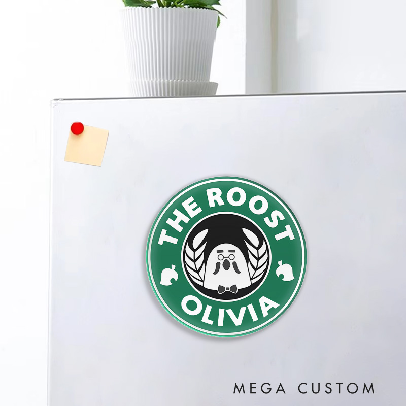 Personalized The Roost Fridge Magnets Video Game Magnets Island Building Game Fridge Decal