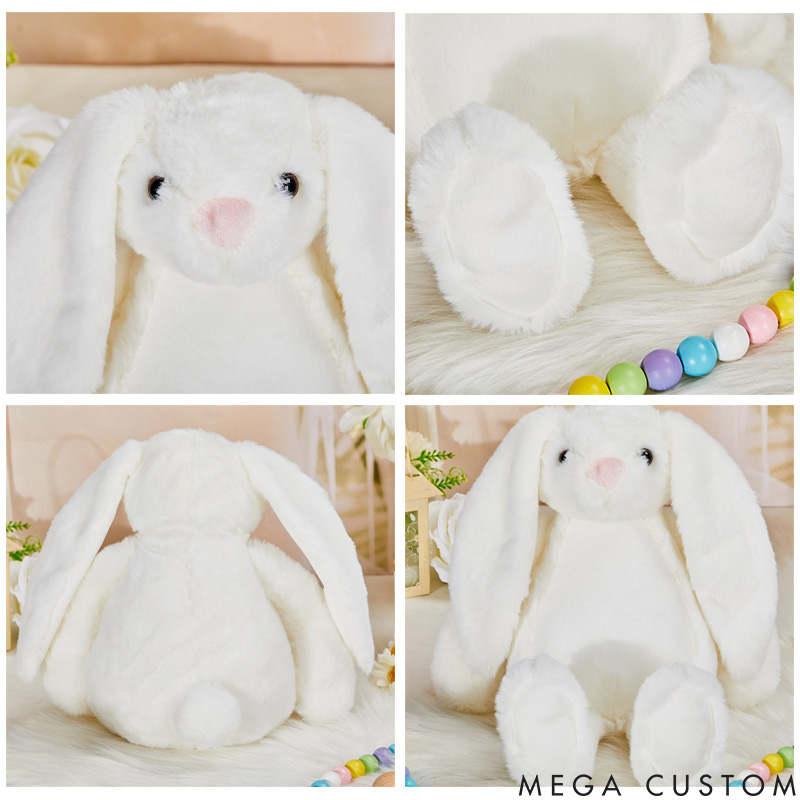 Personalized Memorial Bunny a Hug from Heaven Gift For Grieving Child Custom Name Bunny Rabbit Keepsake Newborn Gift Loss of Loved One Sympathy Gift