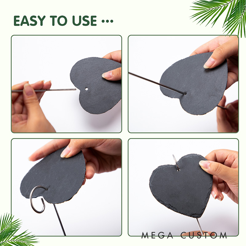 Personalized Mom's Garden Plant Accessories Hanging Plant Label with Name Mothers Day Gift Grandma Gift Gardening Lovers Gift Plant Lover Gift