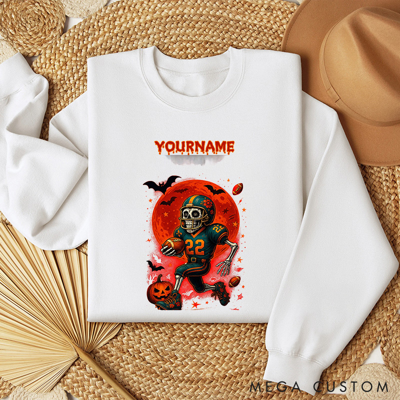 [Copy]Personalized “Tis' the Season“ American Football Sweatshirt with Custom Your Name and Number