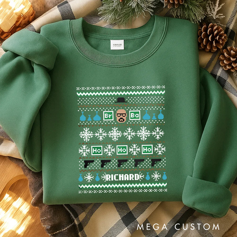 Personalized Breaking Christmas Movies Classic Sweatshirt Christmas TV Serious Crewneck Movie Holiday Shirt