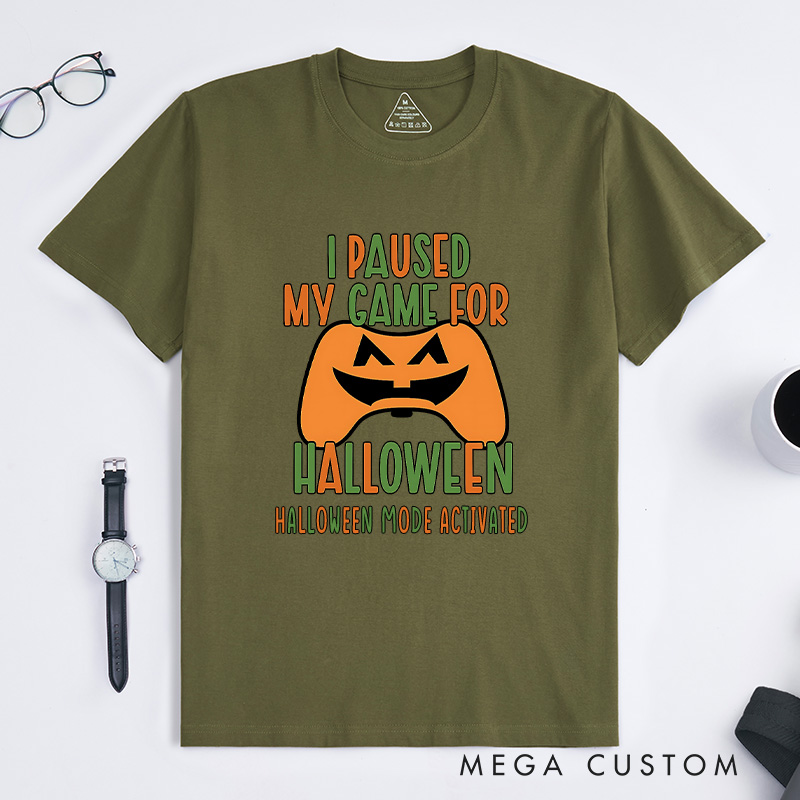 Personalized Computer Error 404 T-Shirt Programmer Technology Lovers Shirt Halloween Gift for Geek Nerd