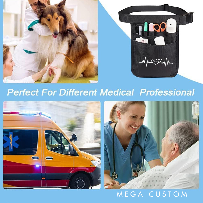 Personalized Nurse Tool Belt Nurse Waist Bag Nurse Fanny Pack Organizer Belt Nurse Hip Pack Nurse Assistant Gift 