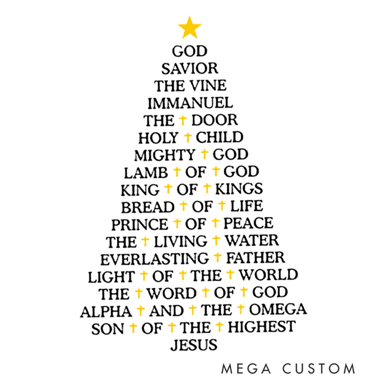 Personalized God & Savior Long Sleeve Family Pajama Matching Set with Name Titles of Jesus Pajama Christmas Gift For Christian Jesus Lover Gift