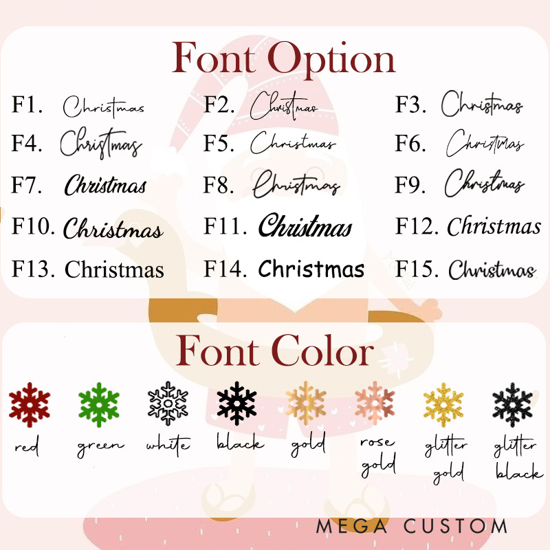 Personalized Family Christmas Stockings with Name Red Plush Christmas Stocking Christmas Stockings Christmas Gift 