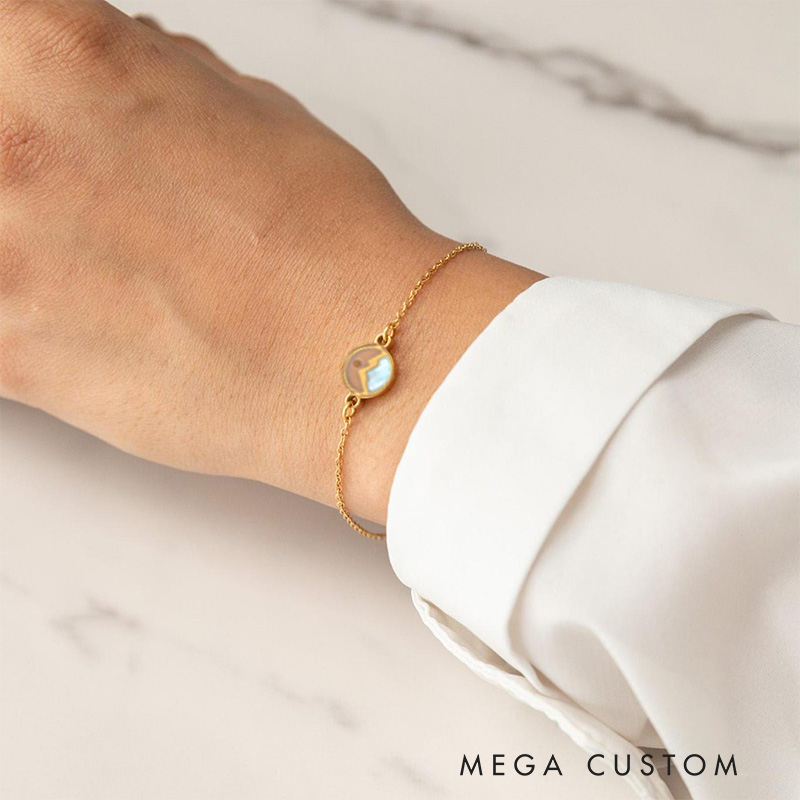 Personalized Mustard Seed Cross Bracelet with Date Faith Can Move Mountains Matthew 17 20 Biblical Jewelry Religious Christmas Gift for Christian