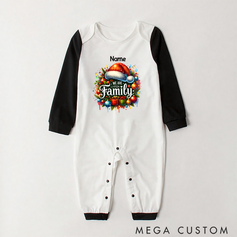 Personalized Family Christmas Pajamas for Creating a Joyful Atmosphere with Colorful Holiday Style