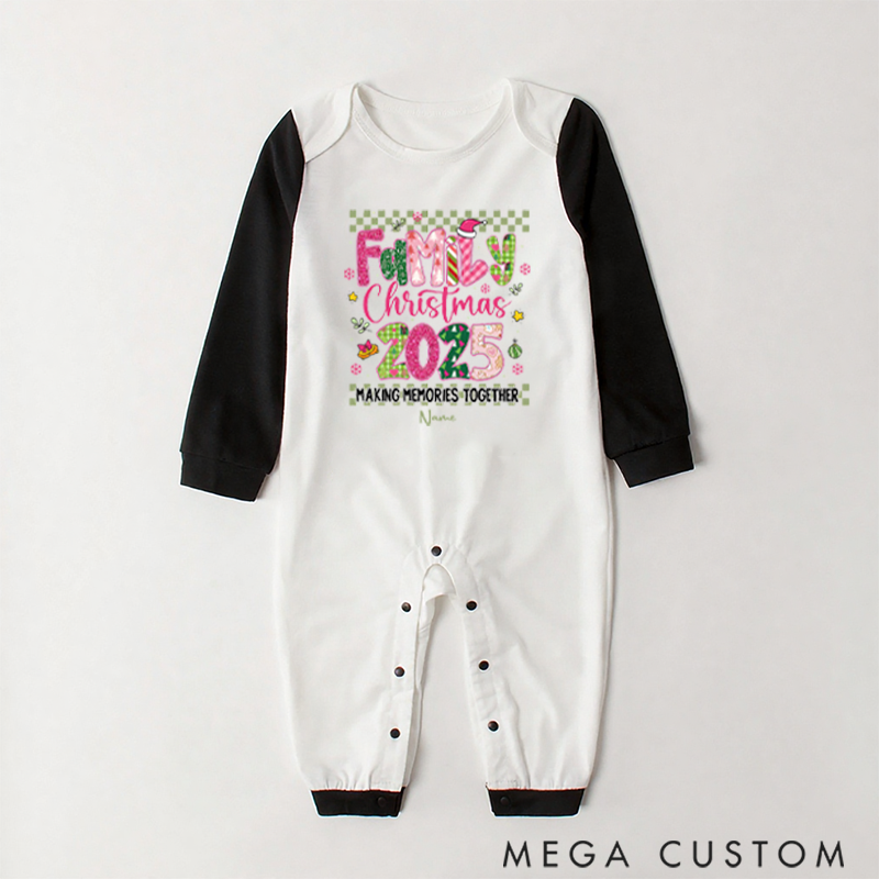 Personalized Family Christmas Pajamas for Celebrating the Magic and Cheer of Christmas with Family